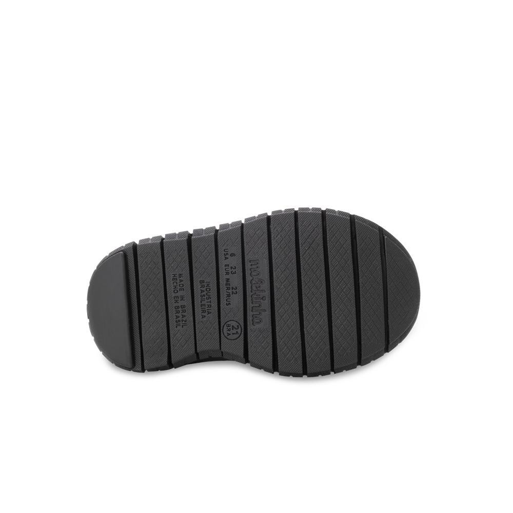 Tênis Slip On Molekinha MK25-27361 Preto/Rosa 4