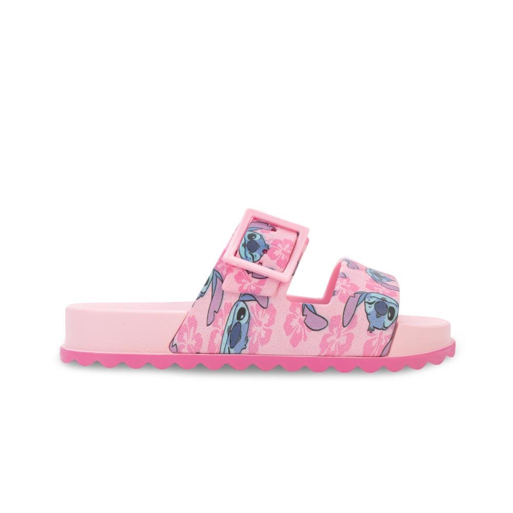 Chinelo Stitch Summer Infantil 23198 Rosa 2