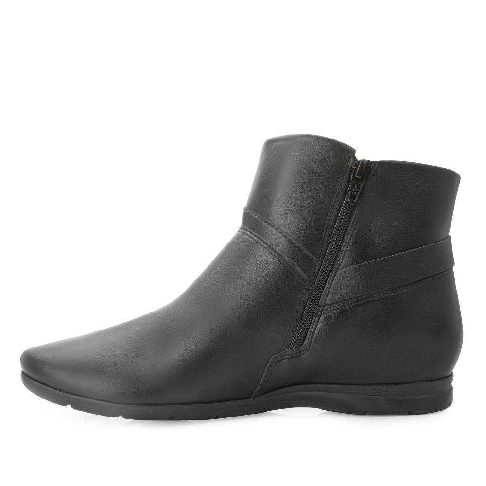 Bota Cano Curto Comfortflex CF25-25913 Preto 3