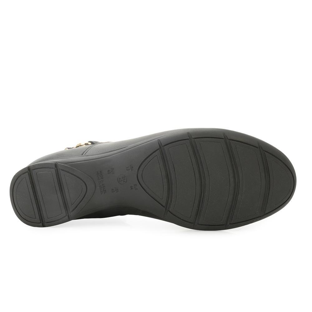 Bota Cano Curto Comfortflex CF25-25913 Preto 4