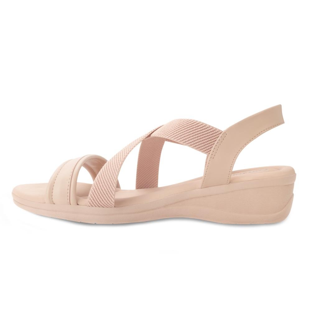 Sandália Anabela Comfortflex CF25-25883 Bege 3