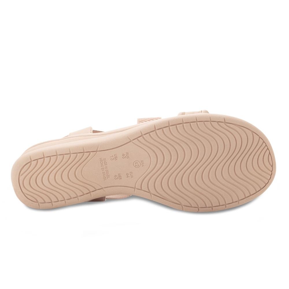 Sandália Anabela Comfortflex CF25-25883 Bege 4