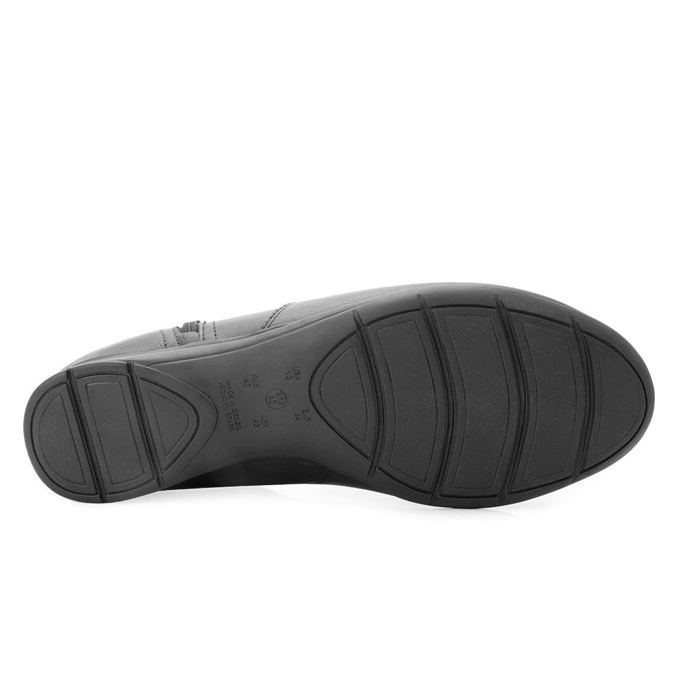 Bota Cano Curto Comfortflex CF25-25913 Preto 4