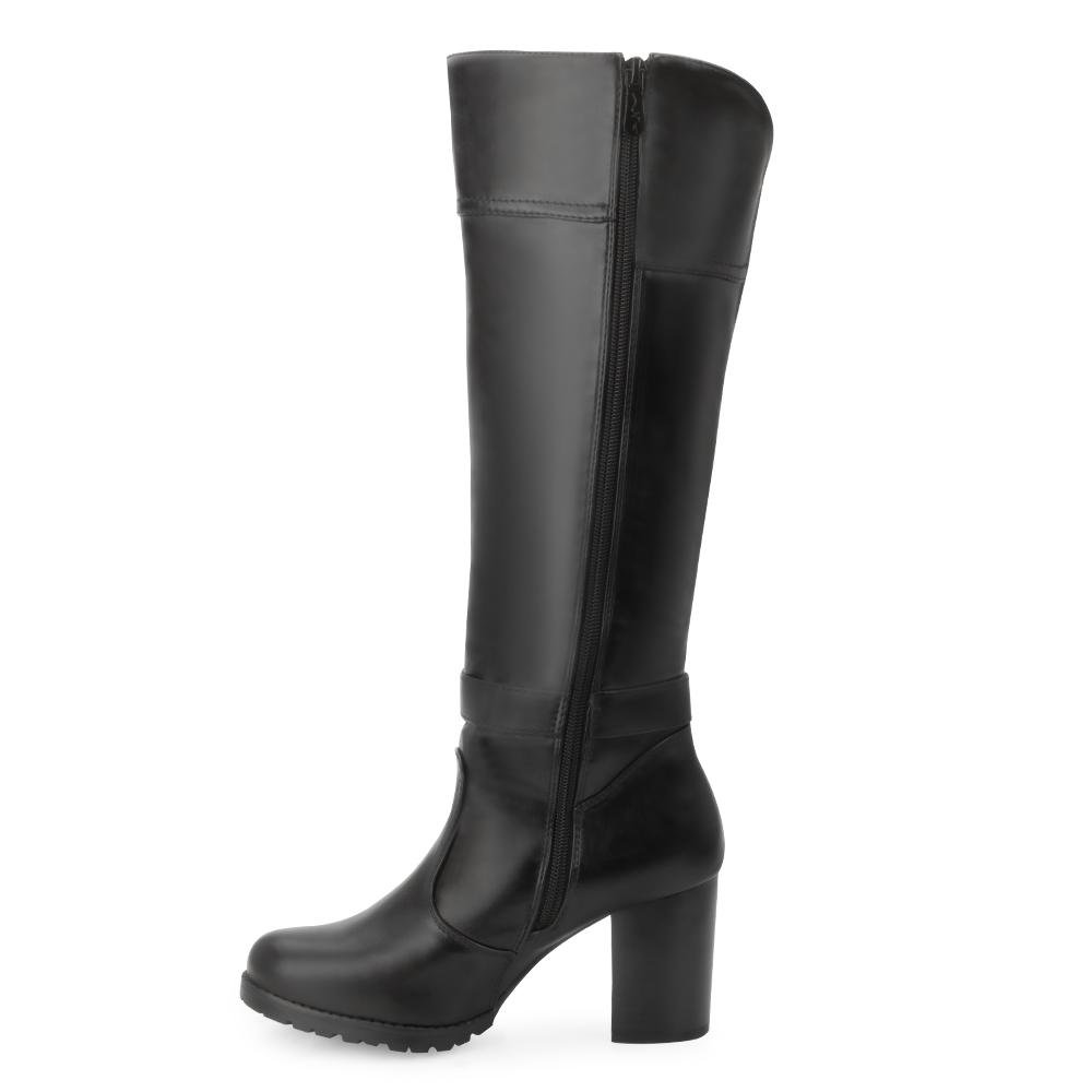 Bota Cano Alto Pink Moon MC25-73133 Preto 3