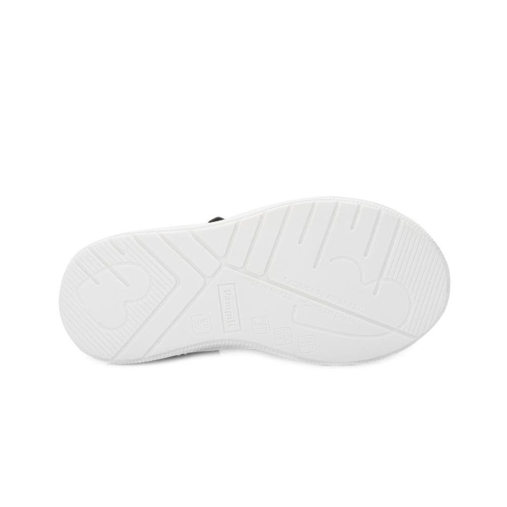 Tênis Cano Médio Infantil Pampili PP25-73607 Preto/Branco 4