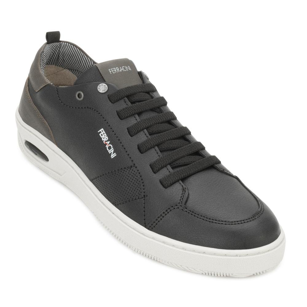 Sapatênis Ferracini FC25-2631 Preto/Bege 1