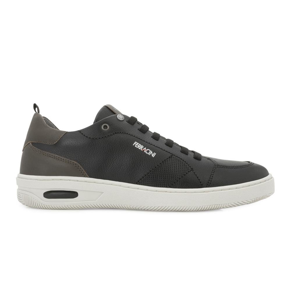 Sapatênis Ferracini FC25-2631 Preto/Bege 2