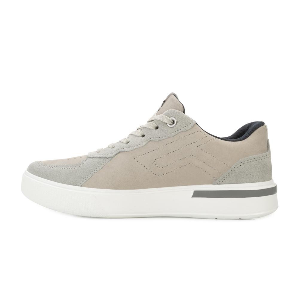 Tênis Pegada Couro PG25-11195 Cinza/Branco 3