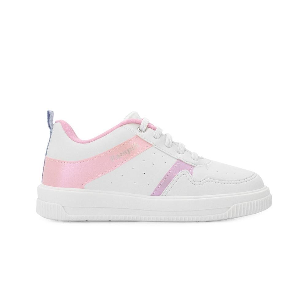 Tênis Pampili Infantil B PP25-73802 Branco/Rosa 2