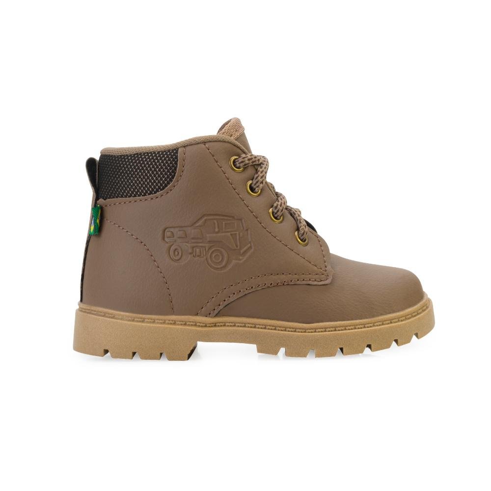 Bota Adventure Gibizinho Infantil B14 Bege 2