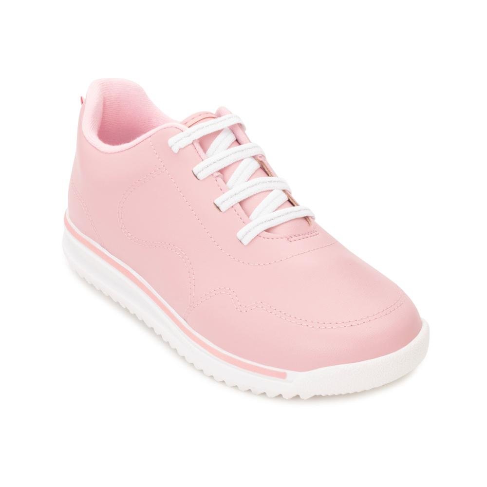 Tênis Casual Molekinha MK25-25832 Rosa/Branco 1