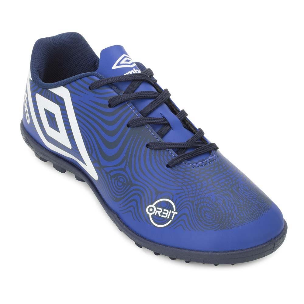 Chuteira Society Umbro Orbit UM25 Marinho/Branco 1