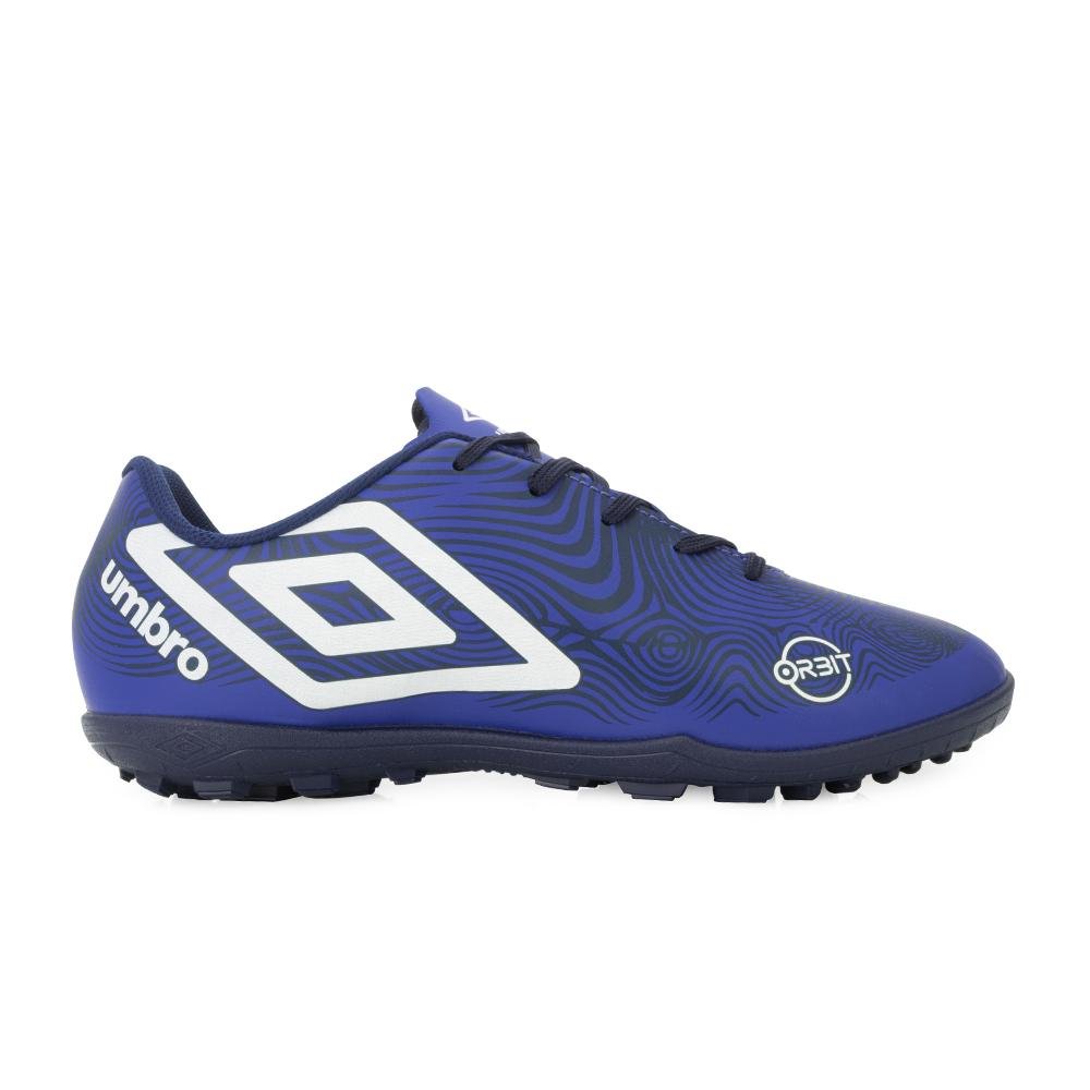 Chuteira Society Umbro Orbit UM25 Marinho/Branco 2