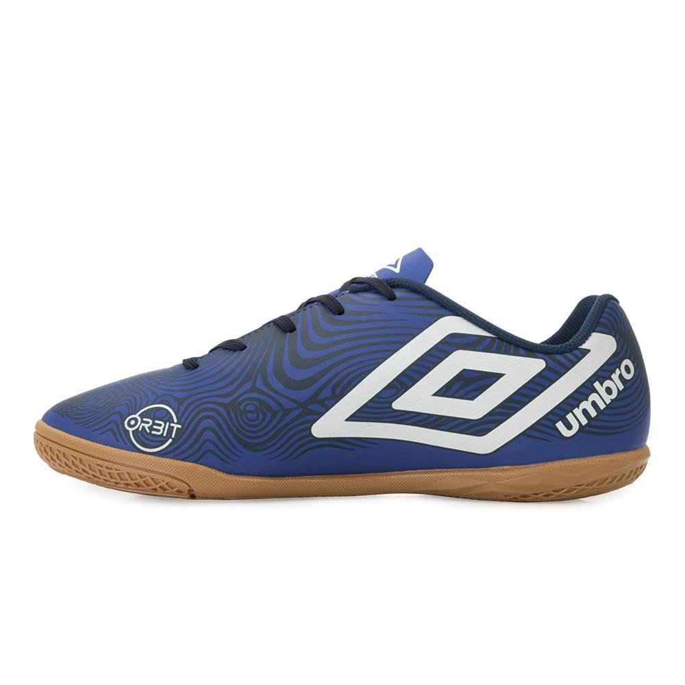 Chuteira Futsal Umbro Orbit UM25 Marinho/Branco 3