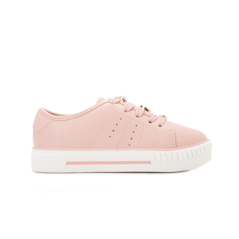 Tênis Casual Molekinha RB MK25-25651 Rosa/Branco 2