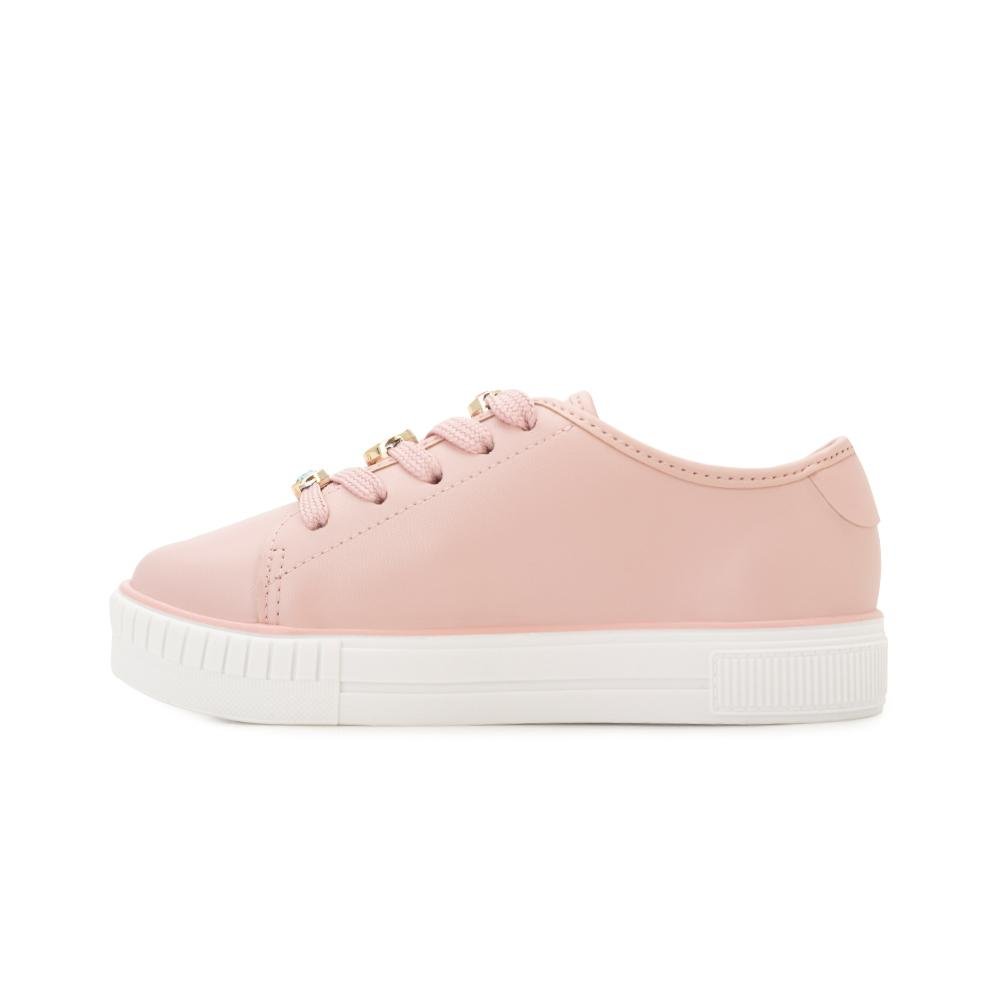 Tênis Casual Molekinha RB MK25-25651 Rosa/Branco 3
