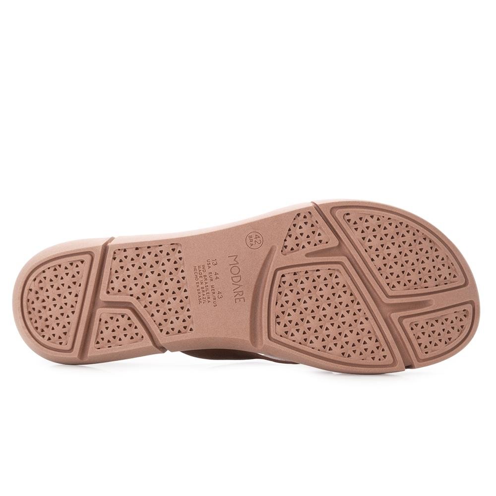 Chinelo de Dedo Modare CB MD25-71991 Marrom 4