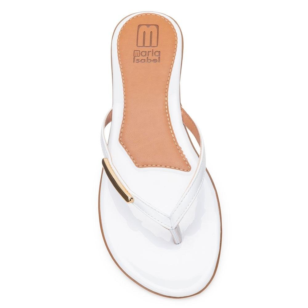Rasteira Maria Isabel BR MI25-17142 Branco 4