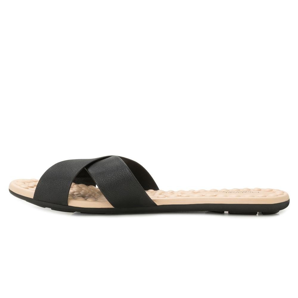 Chinelo Modare Ultra Conforto PN MD25-71631 Preto/Bege 3