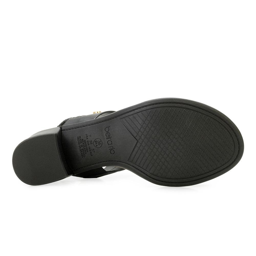 Sandália Salto Beira Rio PD BR25-83792 Preto 4