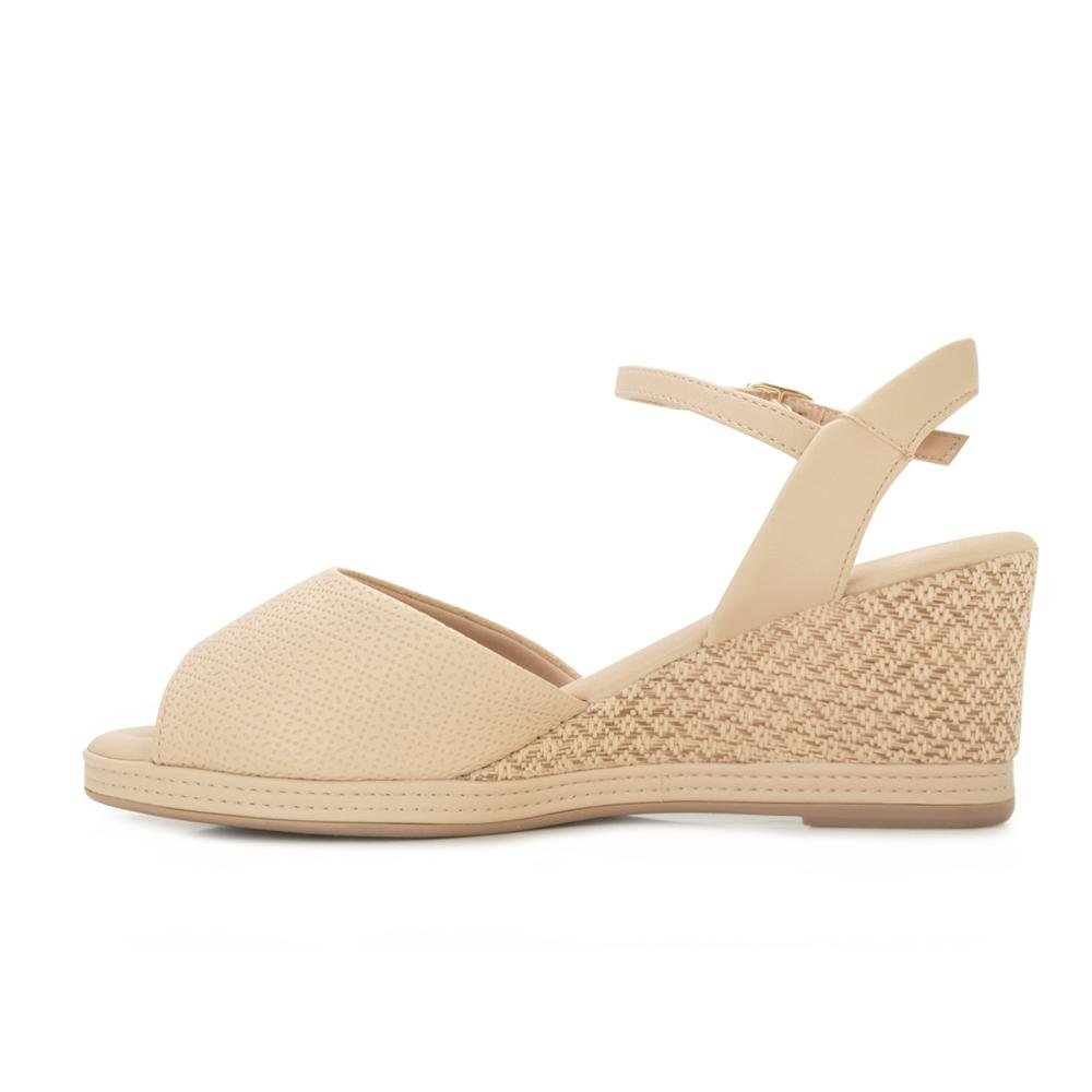 Sandália Anabela Piccadilly B PD25-40821 Bege 3