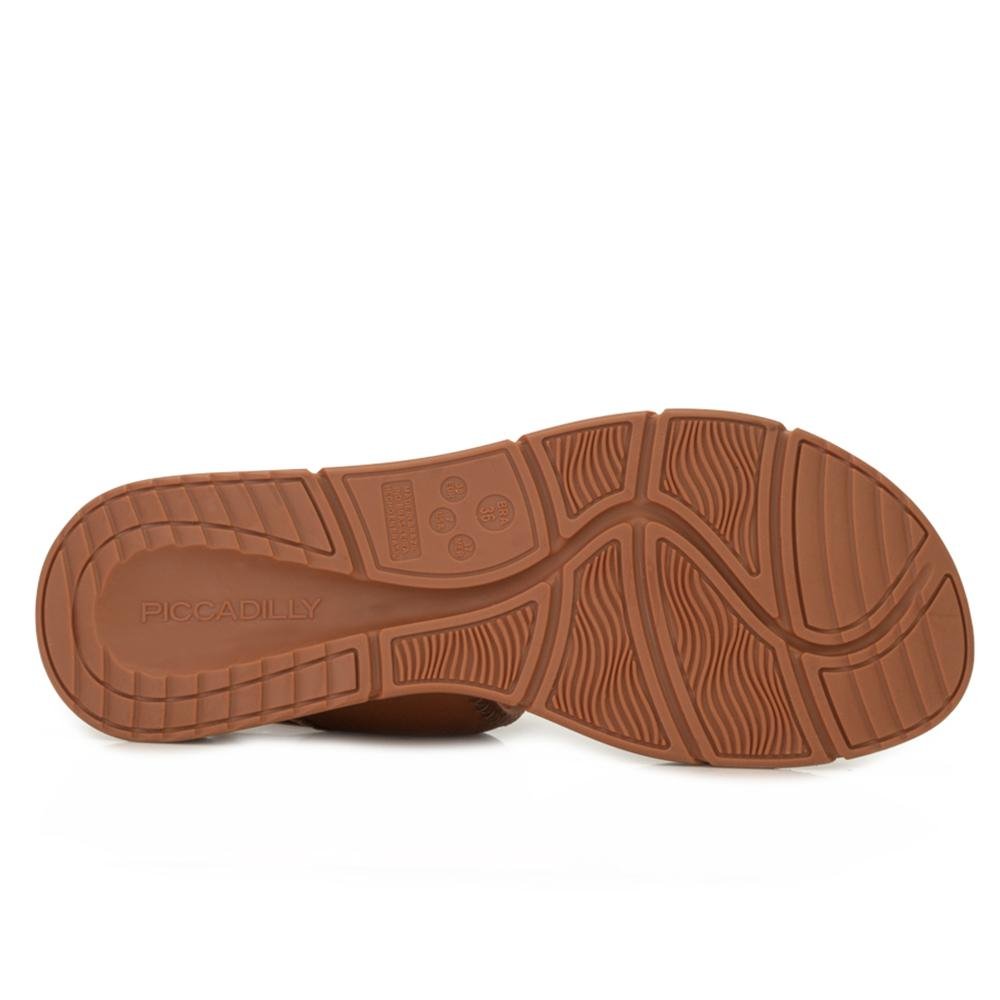 Sandália Piccadilly C PD25-57101 Marrom 4