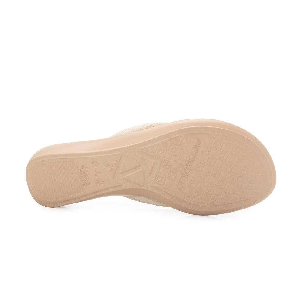 Chinelo de Dedo Piccadilly CN PD25-50032 Bege 4