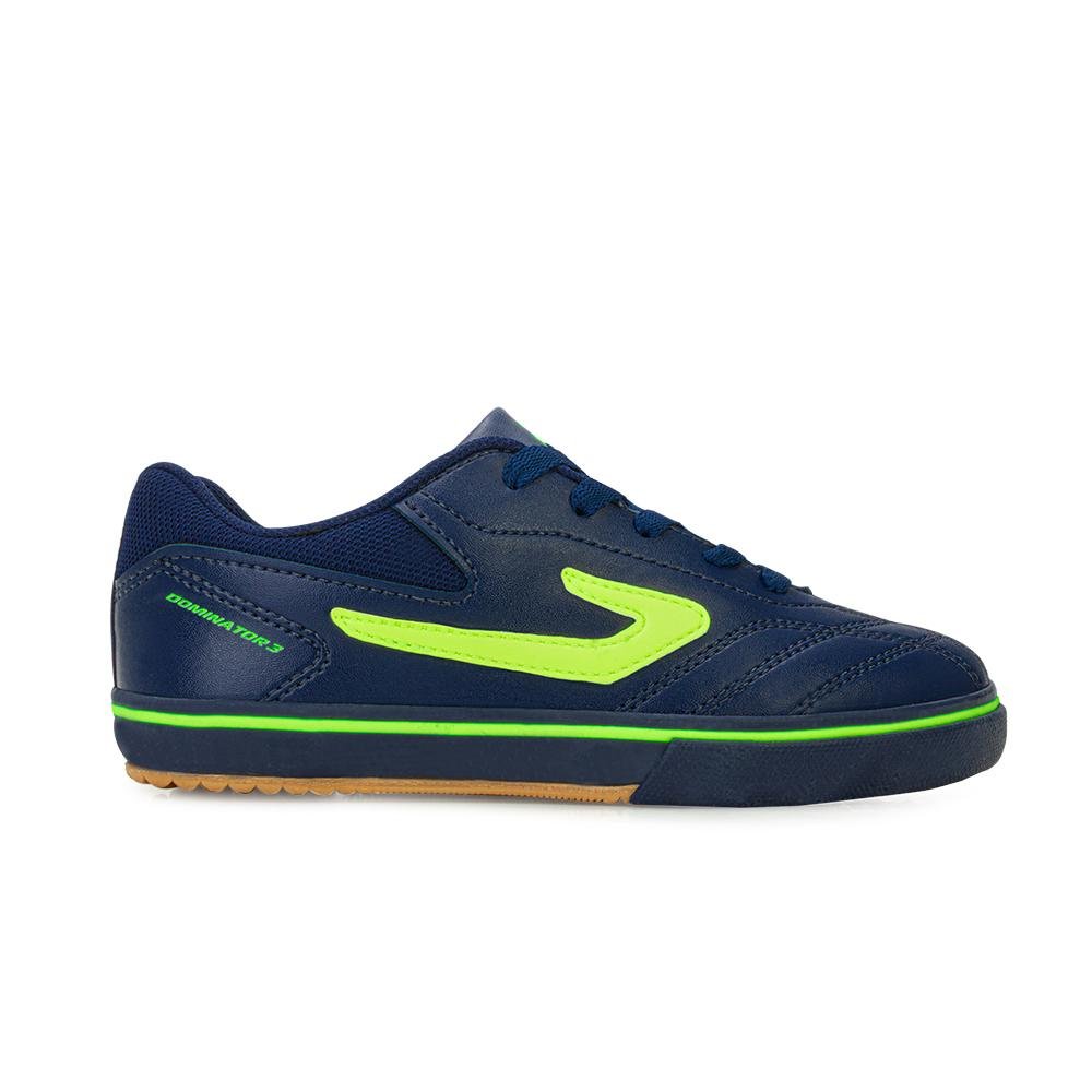 Chuteira Topper Futsal Juvenil MV TP25 Dominator III Azul 2