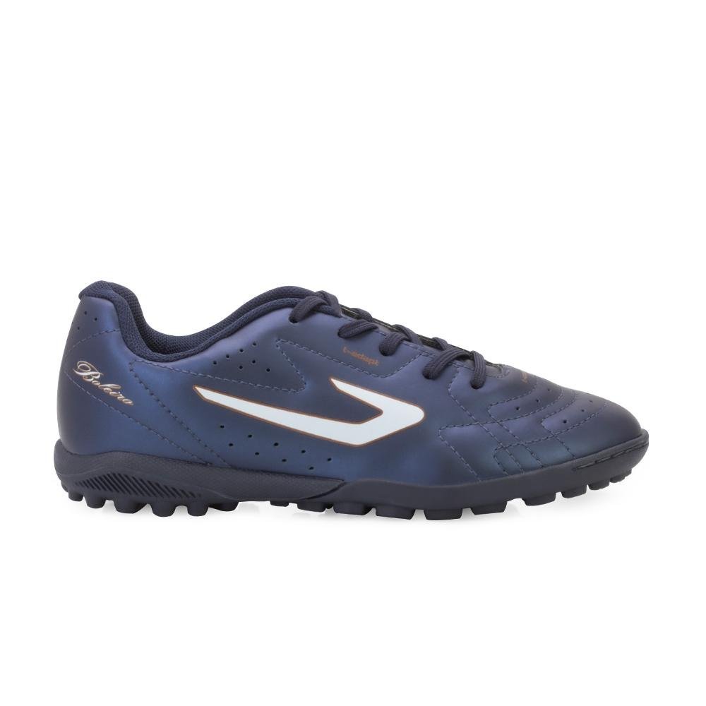 Chuteira Topper MB Society Boleiro VI Infantil Azul 2