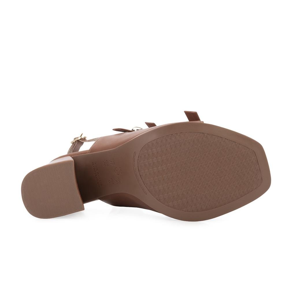 Sandália Salto Ramarim CD RM25-25412 Marrom 4