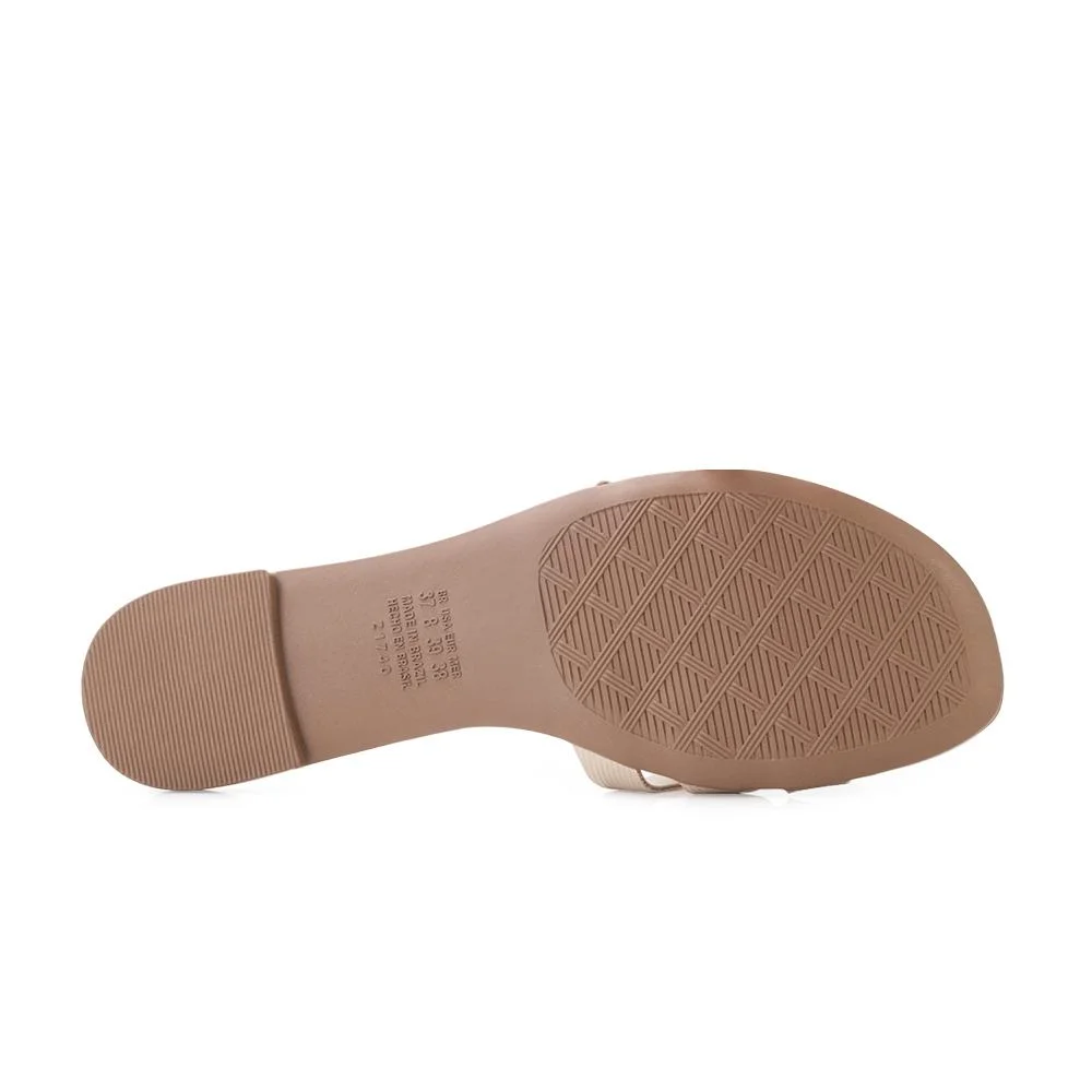Chinelo Slide Dakota B DT25-Y9551 Bege 4