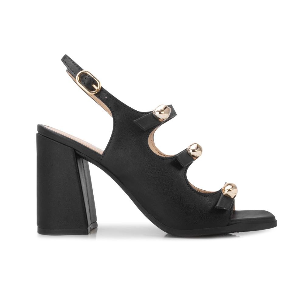 Sandália Salto Ramarim PD RM25-25412 Preto 2