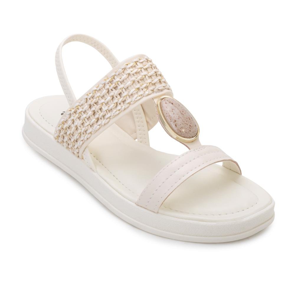 Sandália Flatform C Dakota DT25-Y9711 Branco 1