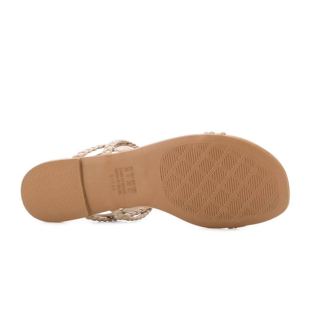 Sandália BB Rasteira Dakota DK25-Y9291 Bege 4