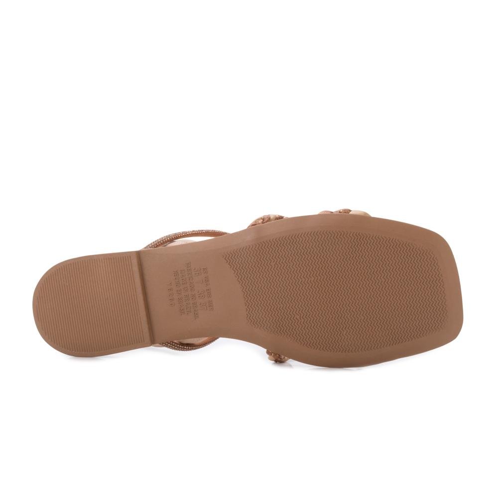 Sandália BC Rasteira Dakota DK25-Y9601 Bege 4