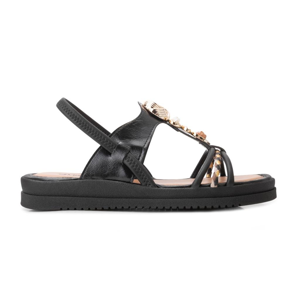 Sandália Flatform Mississipi P-D MS25-J0221 Preto 2