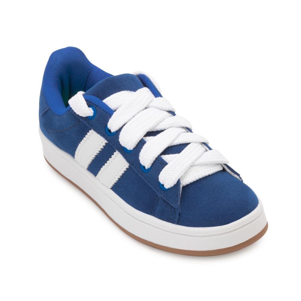 Tênis Casual A-B Gibizinho Juvenil Camurça GB25-G381 Azul 3
