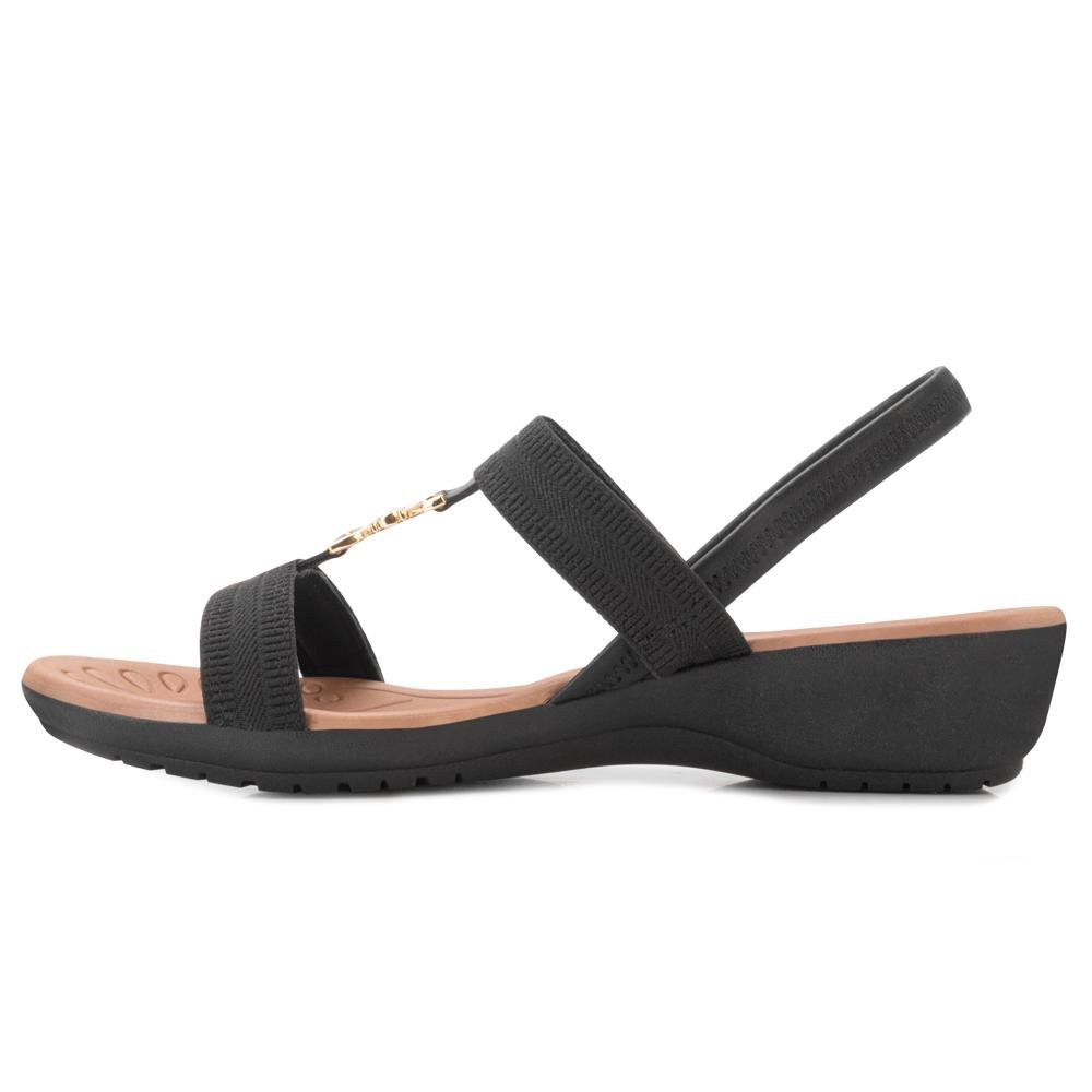 Sandália Anabela Campesi P-N CP25-CE231 Preto 3