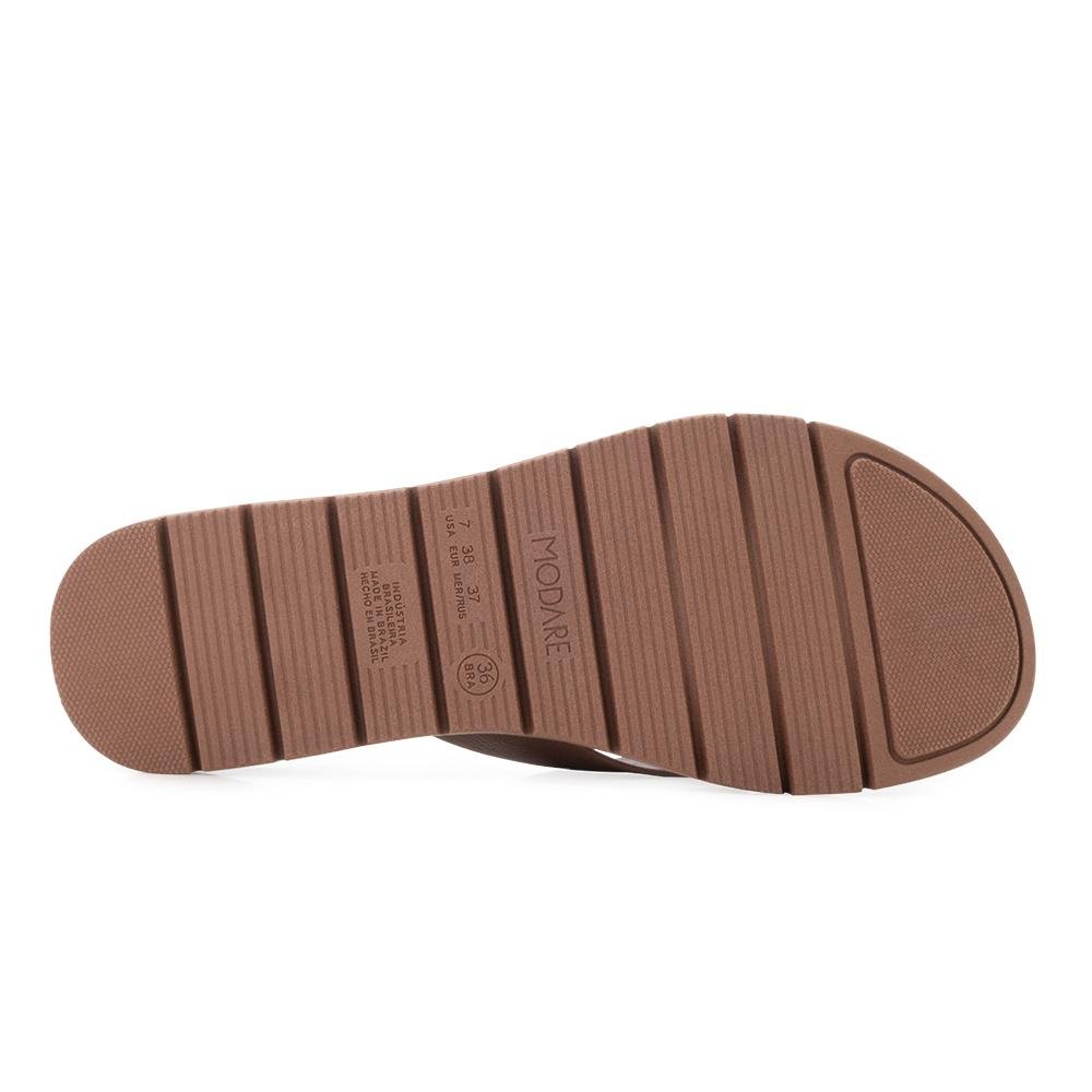 Chinelo de Dedo Modare C MD25-71623 Marrom 4