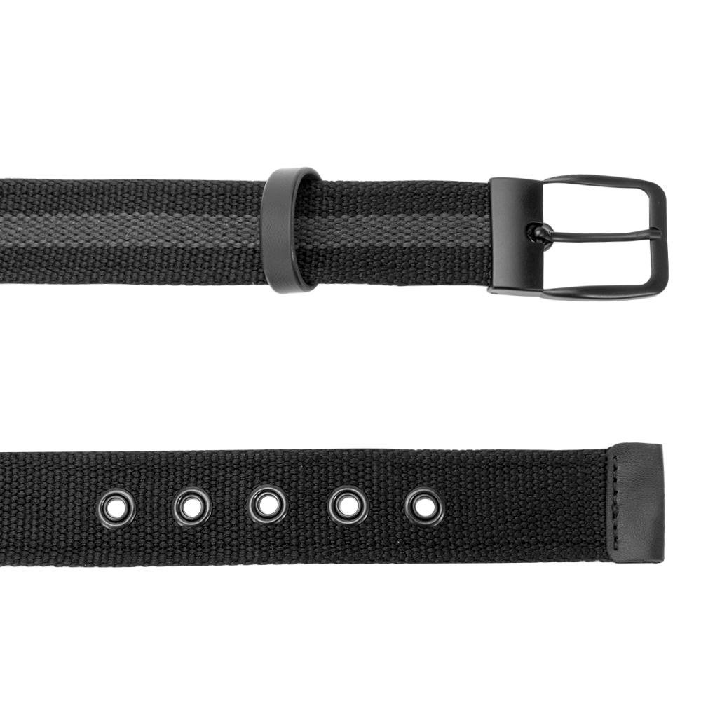 Cinto América PG Dupla-Face CA25-40084 Preto/Cinza 2