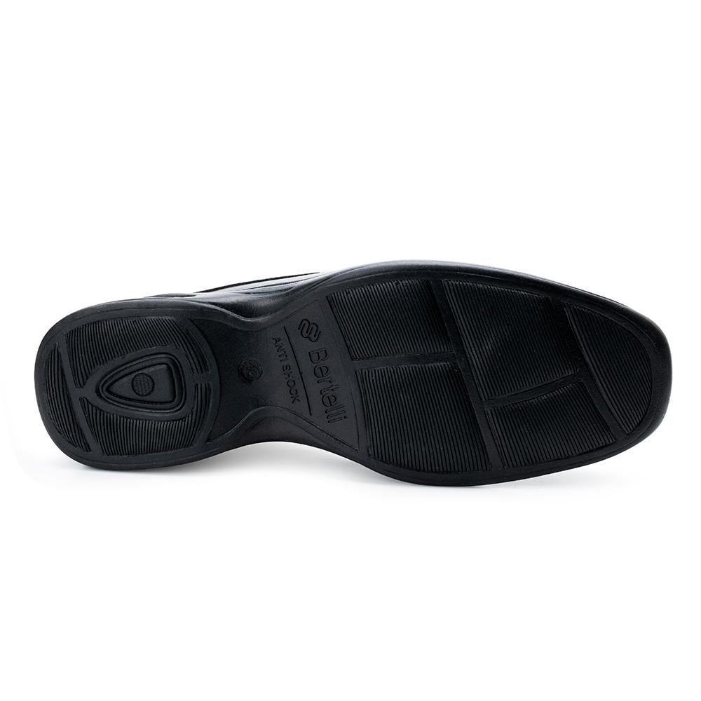Sapato Casual Sapataria Bertelli BT22-35000 Masculino 1415 Preto 3