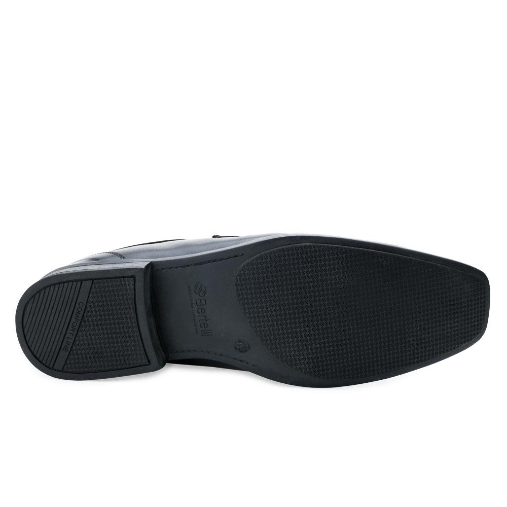 Sapato Casual Sapataria Bertelli BT22-70162 Masculino 1415 Preto 3
