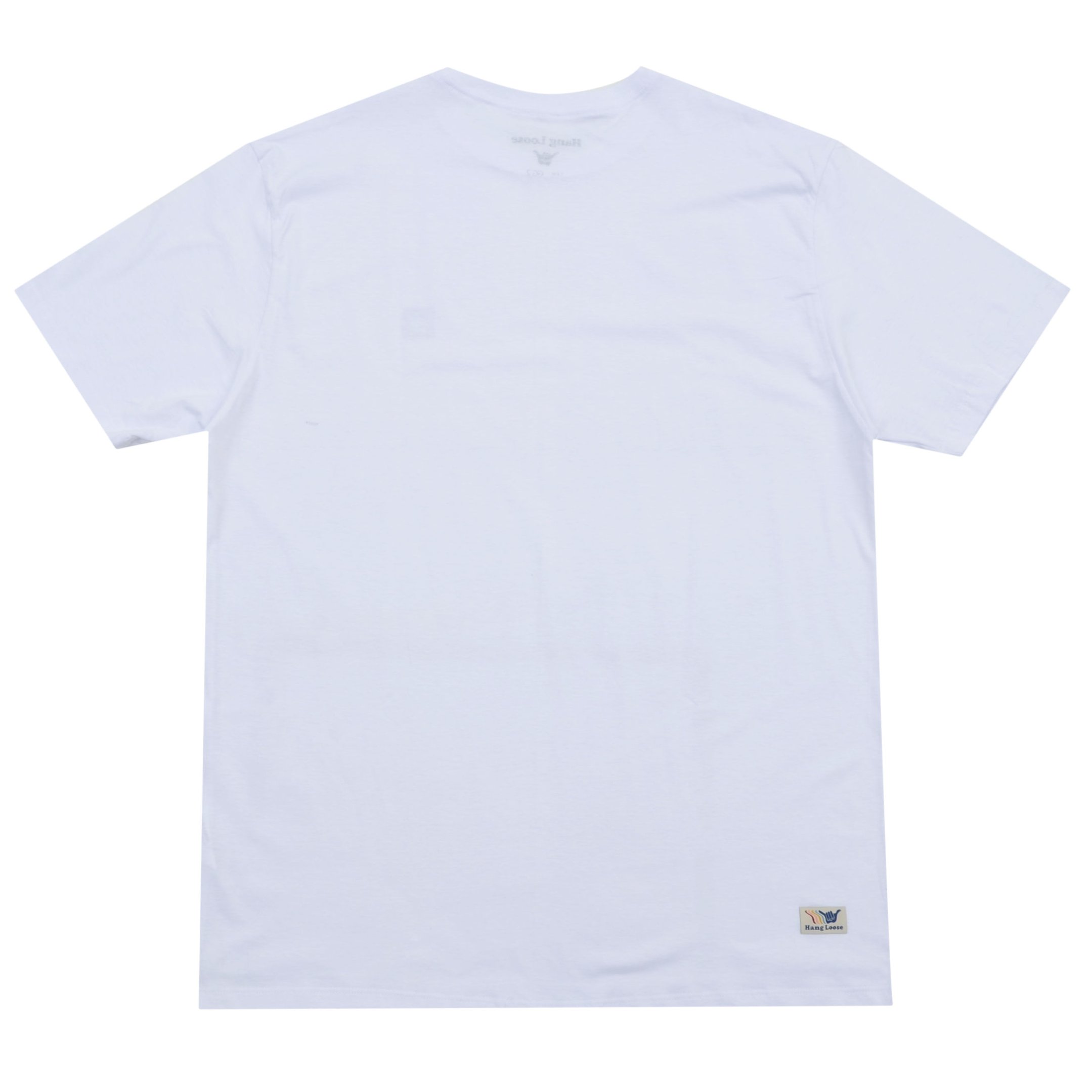Camiseta Masculina Hang Loose Loguinho Big Branco 3