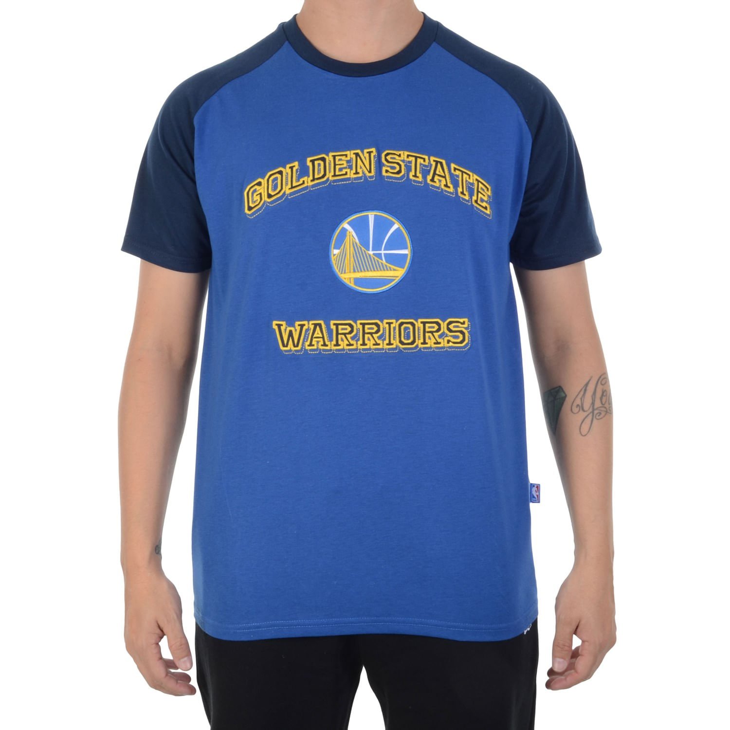 Camiseta Masculina NBA Golden State Warriors Azul