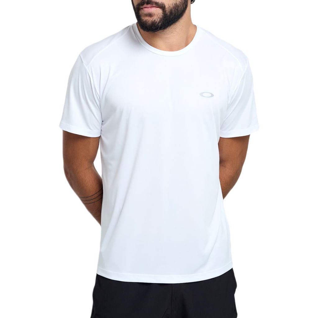 Camiseta Oakley Daily Sport LS III Branca - Branco