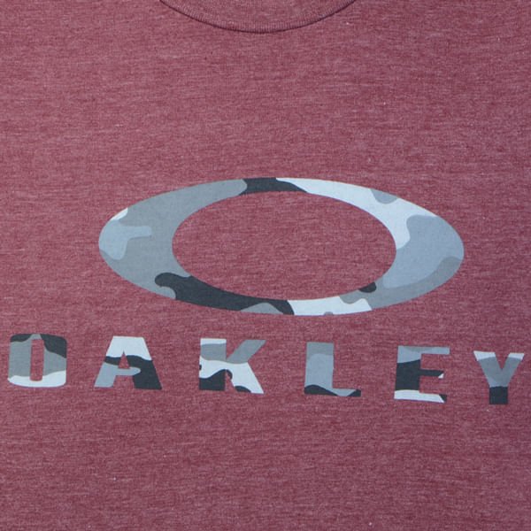 Camiseta Masculina Oakley Camo SS Tee Vermelho 4