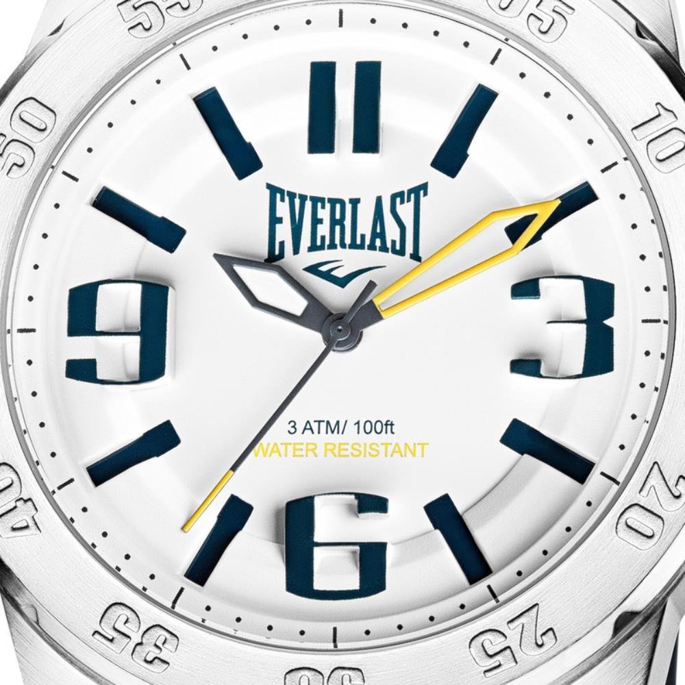 Relógio Masculino de Pulso Everlast Analógico Esporte Laranja 2