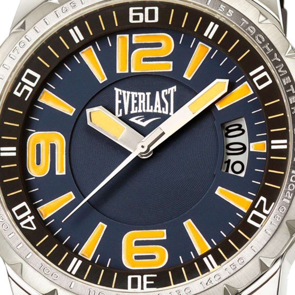 Relógio Masculino de Pulso Everlast Analógico E39630 Preto 2