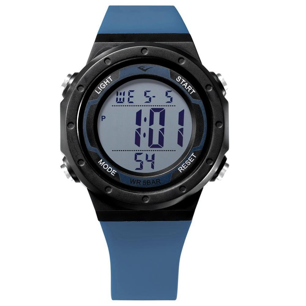 Relógio Pulso Masculino Everlast Digital Pulseira Ajustável