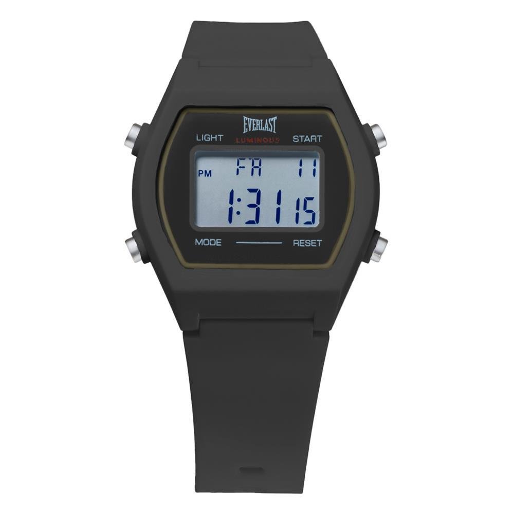 Relógio Pulso Masculino Feminino Everlast Digital Esporte